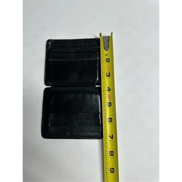 Rich Born Black Leather 12 Slides Cardholder ID Holder - Picture 7 of 10